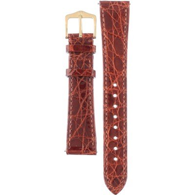 Hirsch 18900870-1-17 Genuine Croco Horlogeband