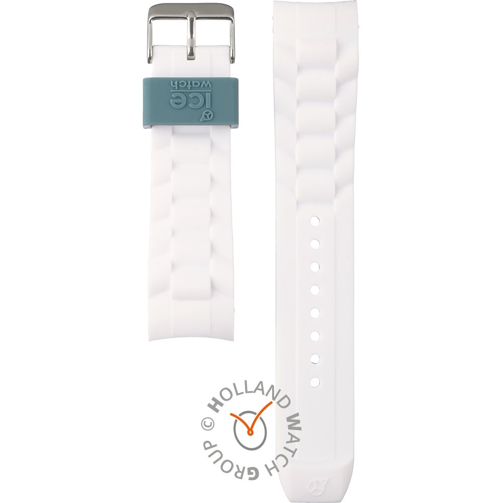Ice-Watch Straps 004968 SI.WJ.B.S.11 ICE White Horlogeband