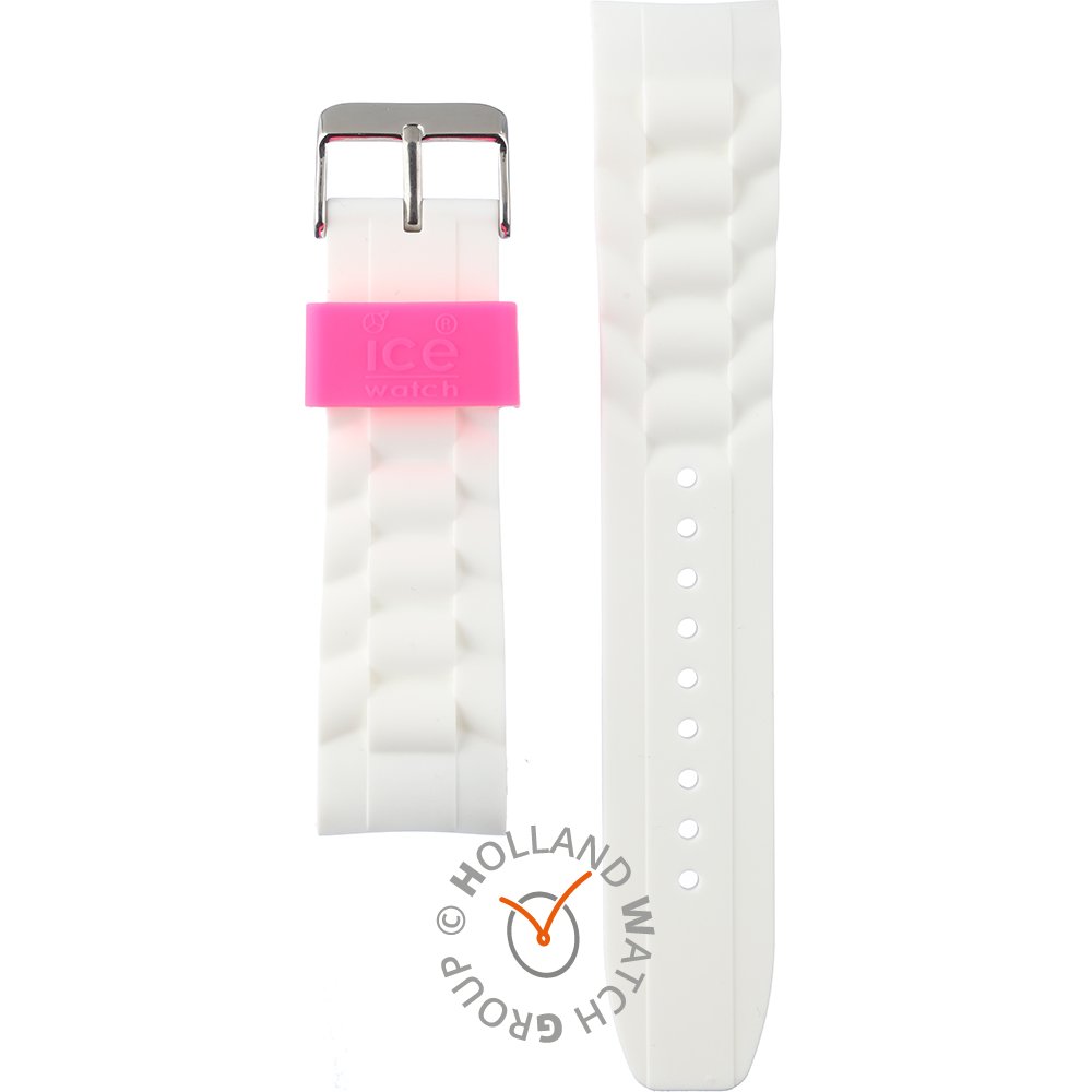 Ice-Watch Straps 004973 SI.WP.B.S.11 ICE White Horlogeband