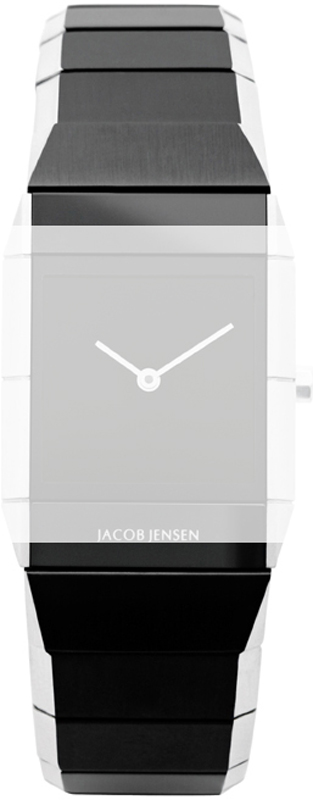 Jacob Jensen JJ-BA-10127 560 Sapphire Horlogeband