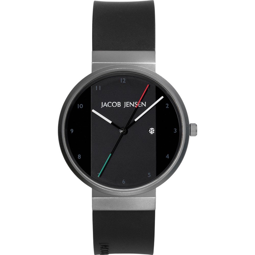 Jacob Jensen New Line JJ645 645 Titanium Horloge • EAN