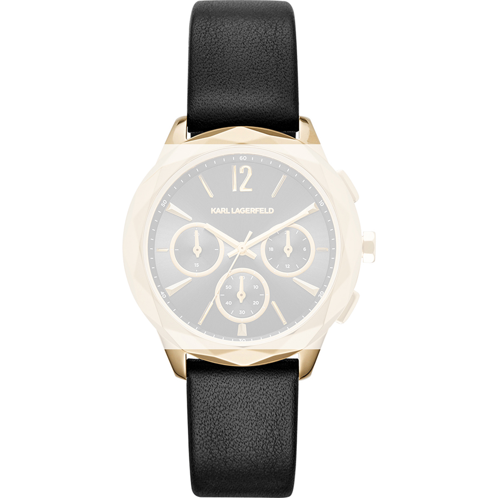 Karl Lagerfeld AKL4009 KL4009 Optik Horlogeband