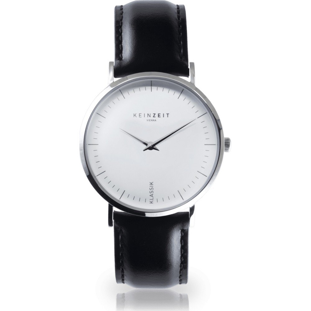 Keinzeit KZ41SSBL Silver Symphony Horloge