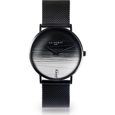 Horloge.nl Keinzeit Total Black 41 mm Limited Edition x Atelier Kamp aanbieding