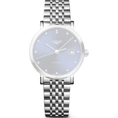 Longines L600173536 Elegant Collection Horlogeband