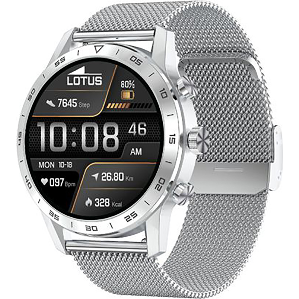 Lotus Smartwatch 50047/1(set, 2 delig, Met verwisselbare armband van echt leer ) online kopen