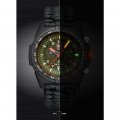 Carbon chronograaf met paracord band Lente/Zomer collectie Luminox