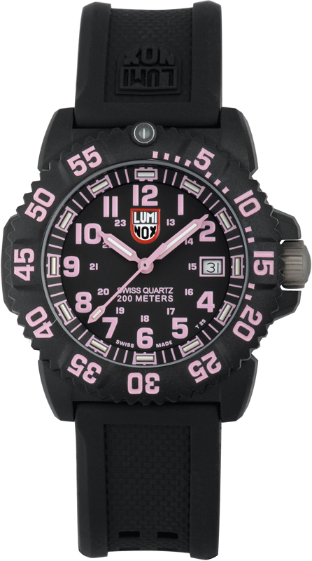 Luminox Watch Time 3 hands Navy Seal Colormark A.7065