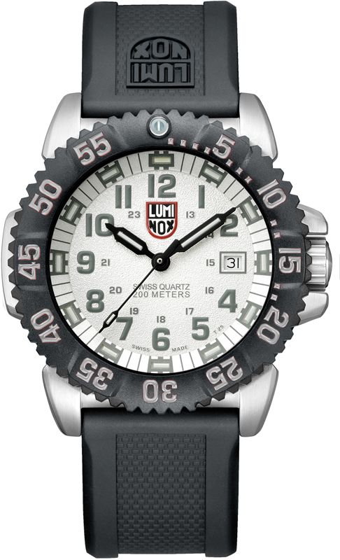 Luminox Watch Time 3 hands Navy Seal Colormark Time Steel A.3157