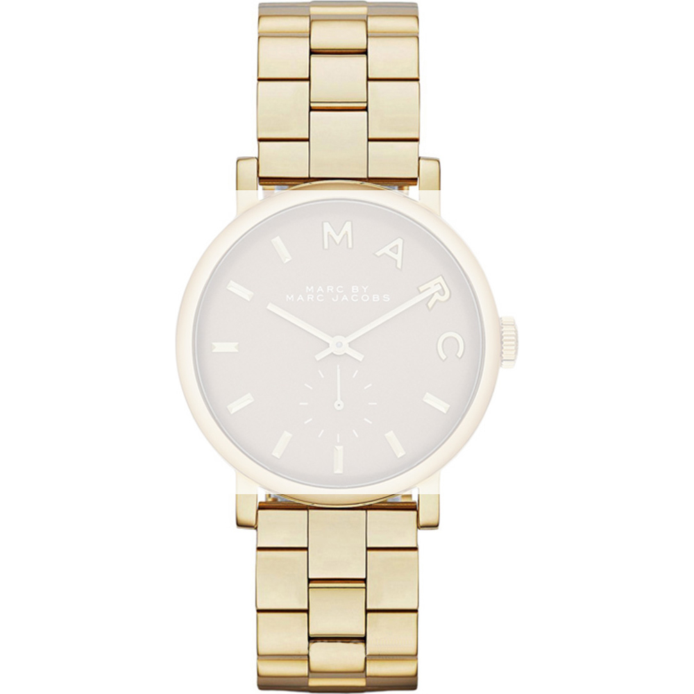Marc Jacobs Horlogebanden AMBM3243 Baker Medium • Officieel merkdealer •  Horloge.nl