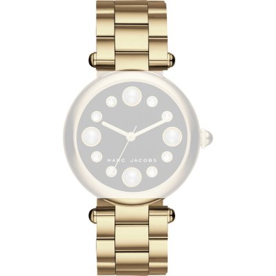 Marc Jacobs Straps AMJ3486 MJ3486 Dotty Medium Horlogeband