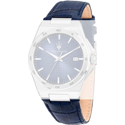 Maserati A01B6190656265CR24 Velocita Slim Horlogeband