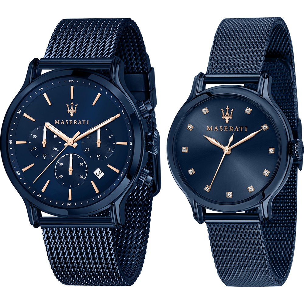 Maserati R8853141003 Epoca - Blue Edition Horloge