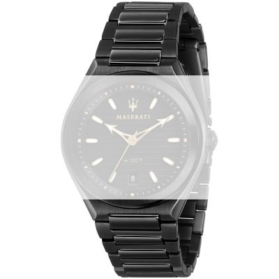Maserati Straps U8870188115 Triconic Horlogeband