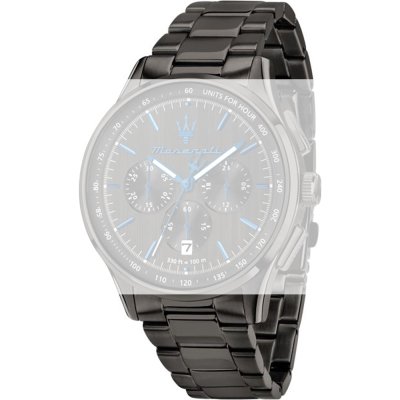 Maserati U8870188250 Sorpasso Dark Edition Horlogeband