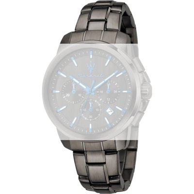 Maserati U8870188251 Successo Dark Edition Horlogeband