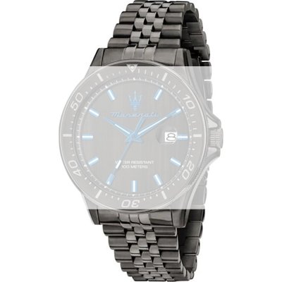 Maserati U8870188252 Sfida Dark Edition Horlogeband