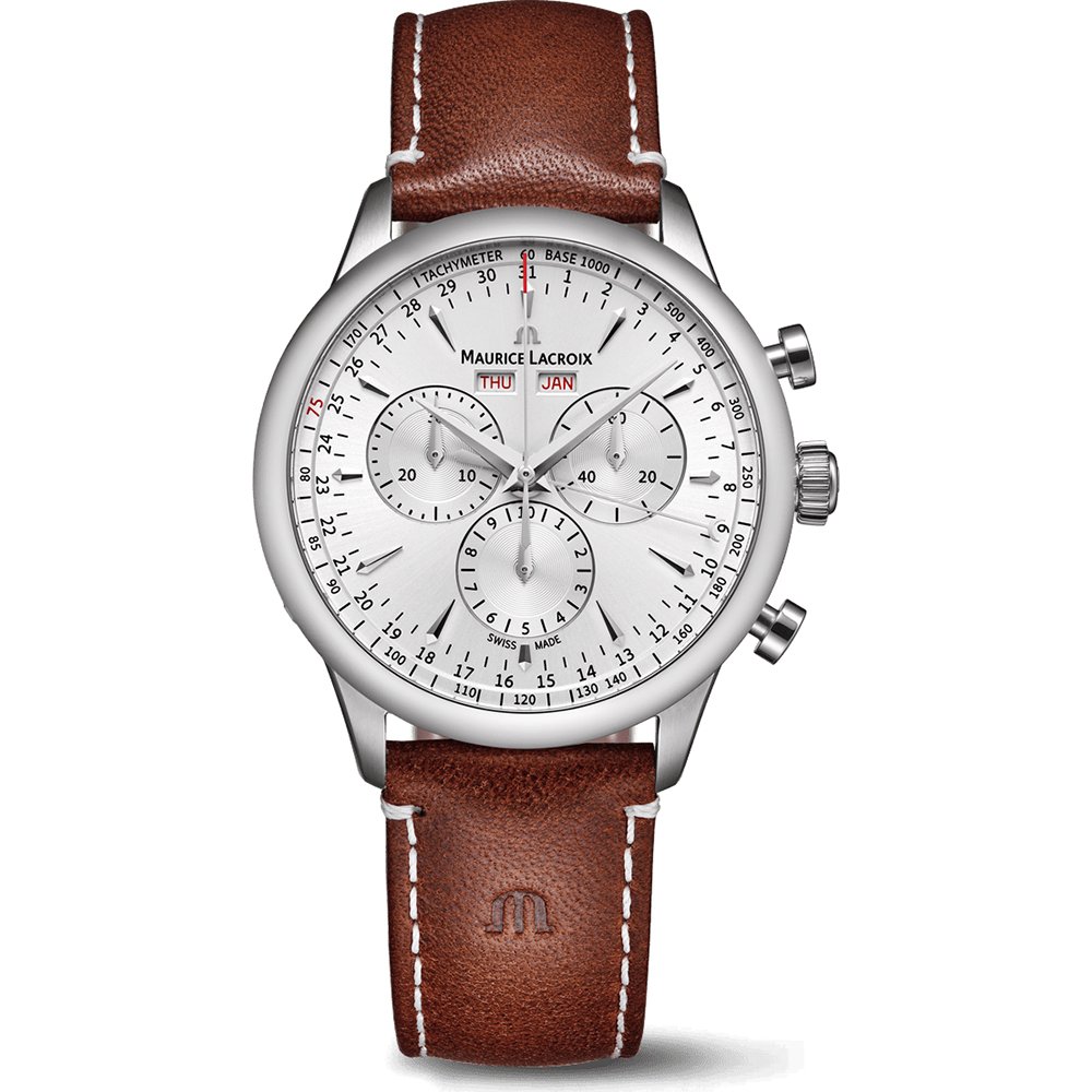 マルコ Maurice Lacroix 1975 751138-SS001-130-3 1975 Chronograph Calender
