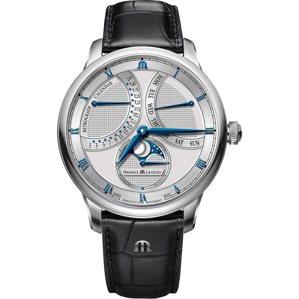 Maurice Lacroix Masterpiece MP6608-SS001-110-1 Masterpiece Lune Retrograde Horloge