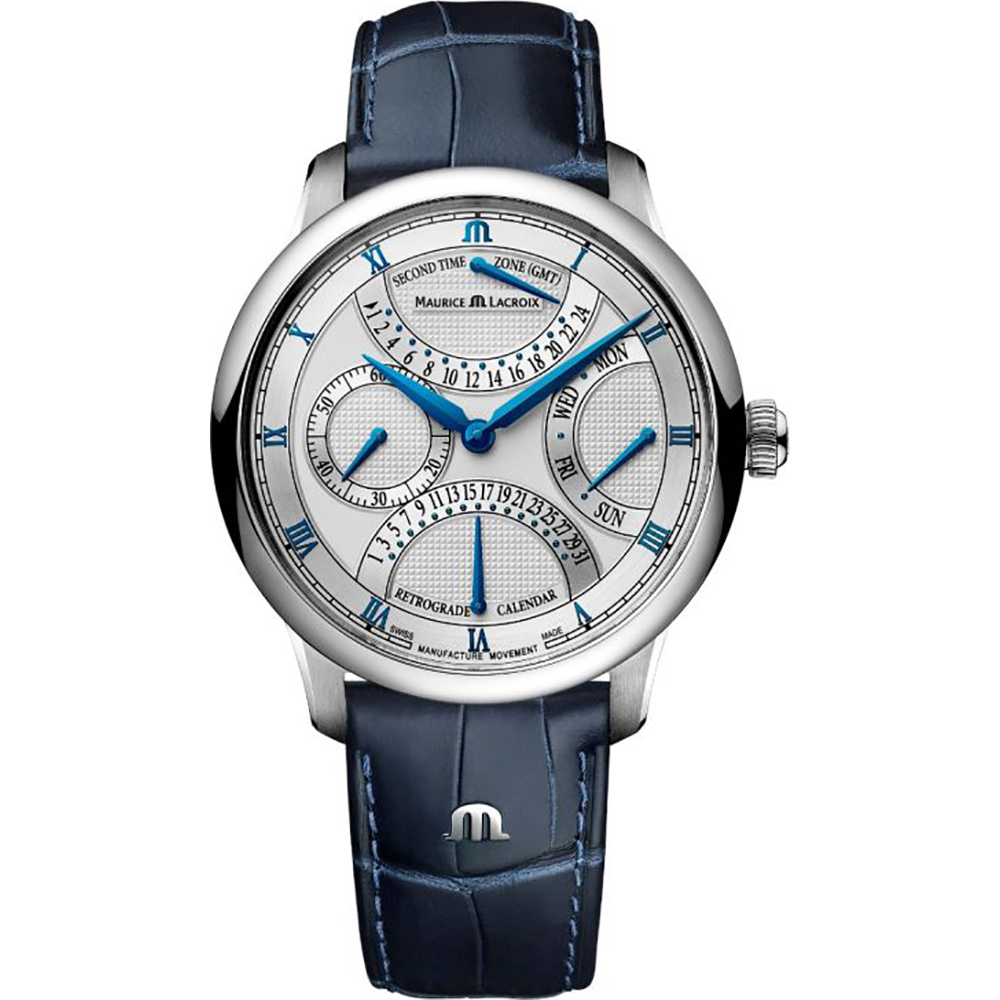 Maurice Lacroix Masterpiece MP6538-SS001-110-1 Masterpiece Triple Retrograde Horloge