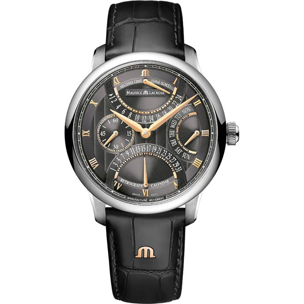 Maurice Lacroix Masterpiece MP6538-SS001-310-1 Masterpiece Triple Retrograde Horloge