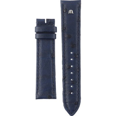 Maurice Lacroix Maurice Lacroix Straps ML655-000068 Ostrich Horlogeband