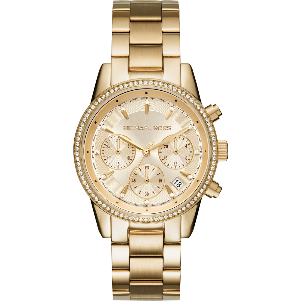 Michael Kors MK6356 Ritz horloge • EAN: 4053858642355 • Horloge.nl