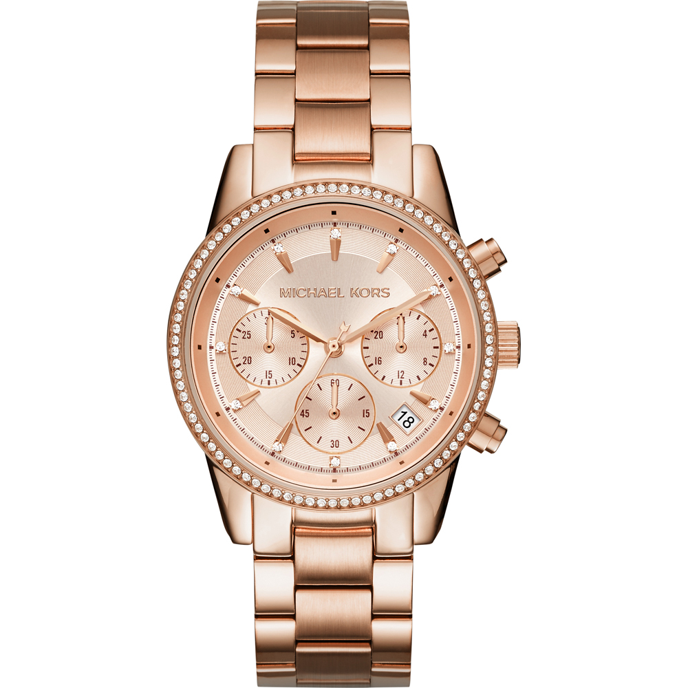 Michael Kors MK6357 Ritz horloge • EAN: 4053858642362 • Horloge.nl