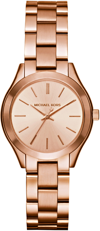 Michael Kors Watch Time 3 hands Runway Slim Mini ll MK3513