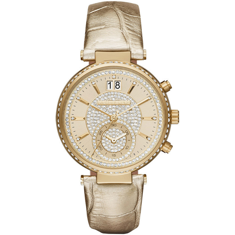 Michael Kors Watch Chrono Sawyer MK2444