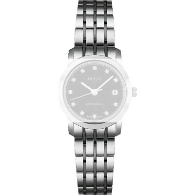 MIDO Straps M605011733 Baroncelli Horlogeband