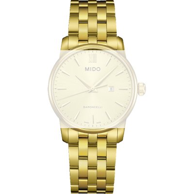 MIDO Straps M605013107 Baroncelli Horlogeband