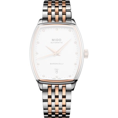 MIDO Straps M605016838 Baroncelli Horlogeband