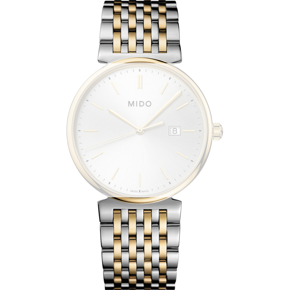 Mido M605016142 Dorada Horlogeband
