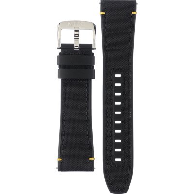 MIDO Straps M604019554 Multifort TV Chronograph Horlogeband