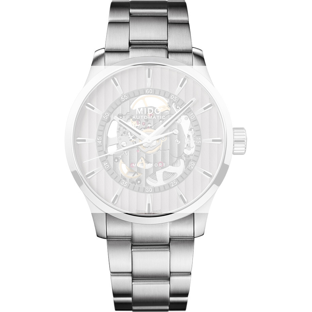Mido M605018259 Multifort - Vertigo Horlogeband