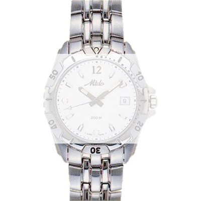 MIDO Straps M605009839 Sport Star Horlogeband