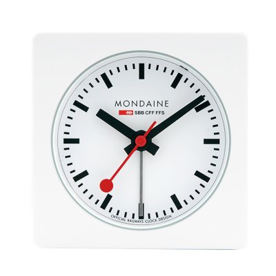 Mondaine A996.ALIG.10SBB Alarm Cube Klok