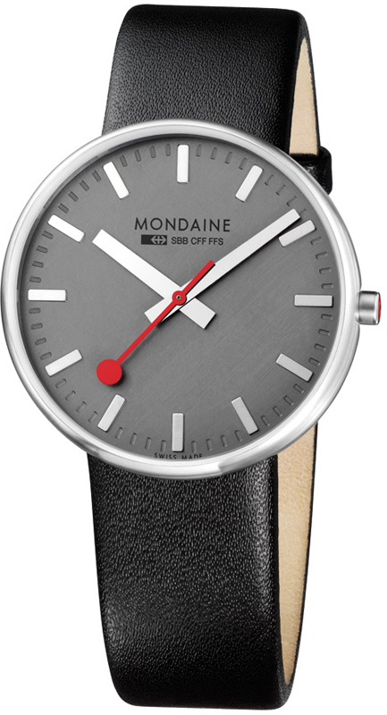 Mondaine Watch Time 3 hands Evo Giant A660.30328.15SBB