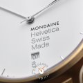 Zwitsers horloge met saffierglas Lente/Zomer collectie Mondaine