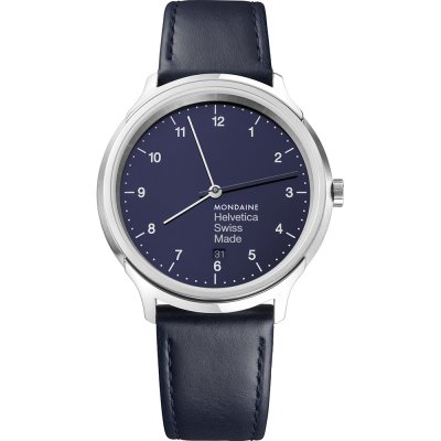 Mondaine Helvetica MH1.R2240.LD Helvetica No1 Regular Horloge