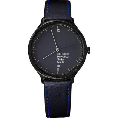 Mondaine Helvetica MH1.L2222.LB-SC Helvetica 1 Light 38 NY Edition Horloge