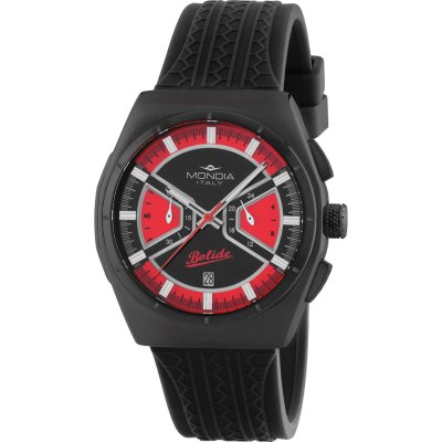 Mondia MI-819-BK-BKRD-CG Rally Legend Chrono Set Horloge
