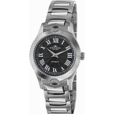 Mondia MS-206-SS-BKRM-CM Affinity Symbol Horloge