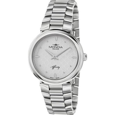 Mondia MS-211-SS-01SL-CM Affinity City Horloge
