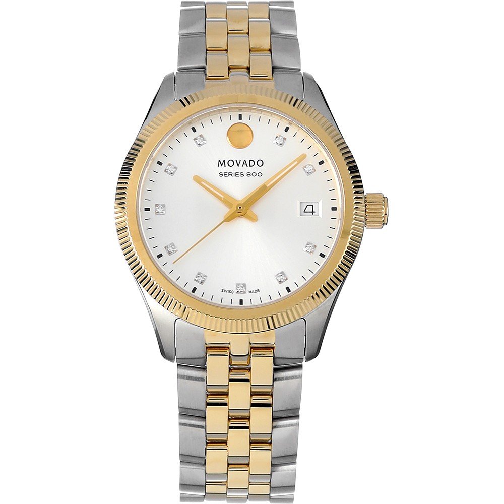 Montre Femme Movado Series 800 - Neuve Avec étiquettes, Jamais Portée, Quartz Acier