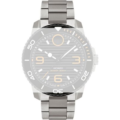 Movado 769000548 Bold Titanium Sport Horlogeband