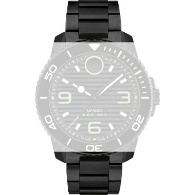 Movado 769000549 Bold Titanium Sport Horlogeband