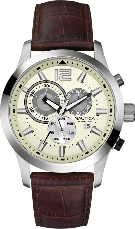 Nautica Watch Chrono NCS (Nautical Charting System) 600 A15549G