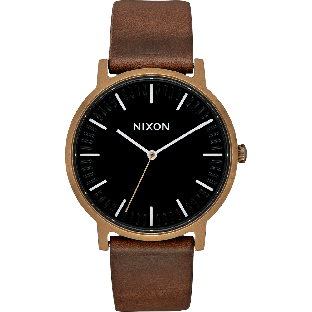 Nixon A1058-3053 Porter Leather Horloge